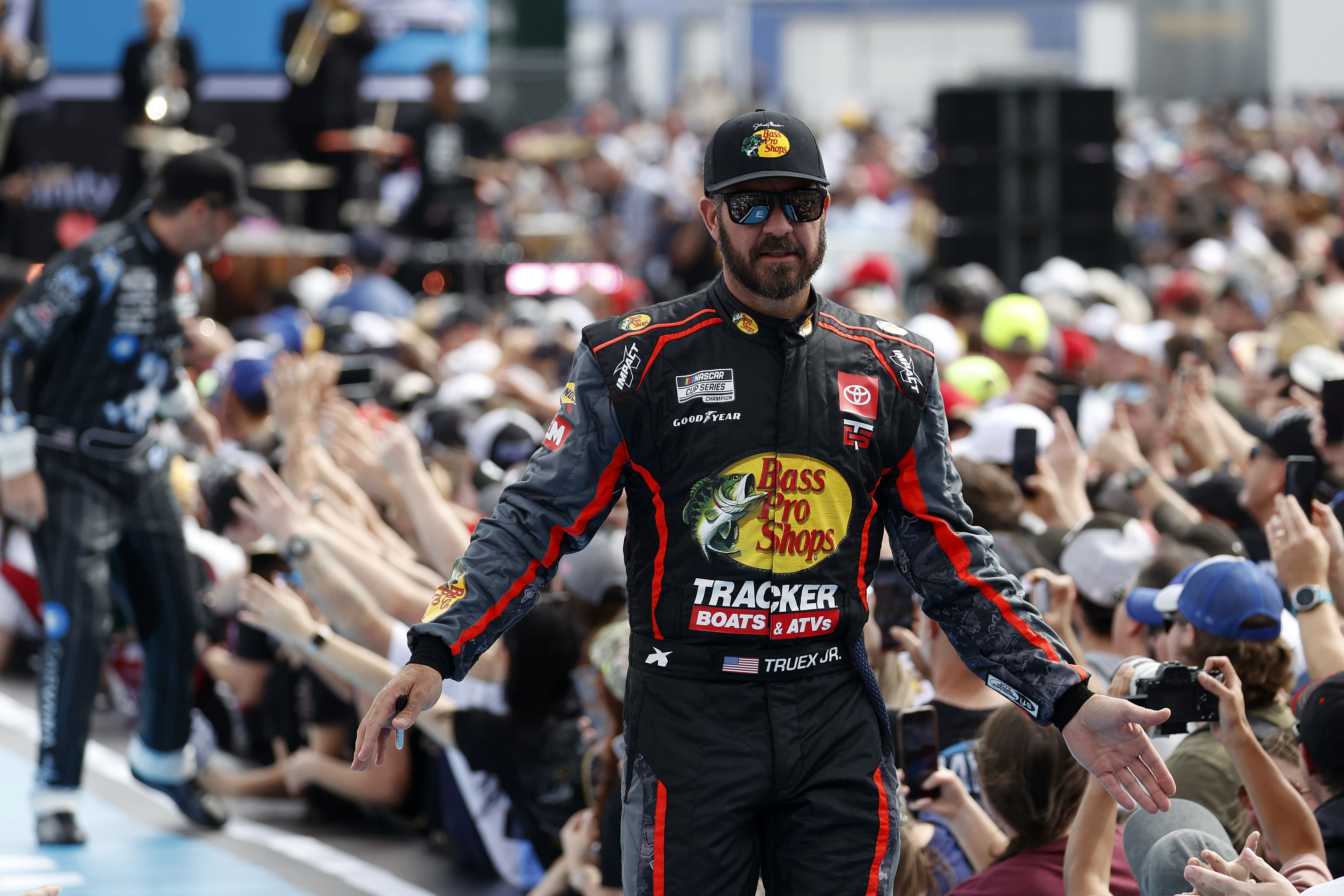 Martin Truex Jr. at the DAYTONA 500 - Source: Imagn